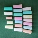 tupperware tumbler cup set pastel color tone retro plastic kitchen utensil