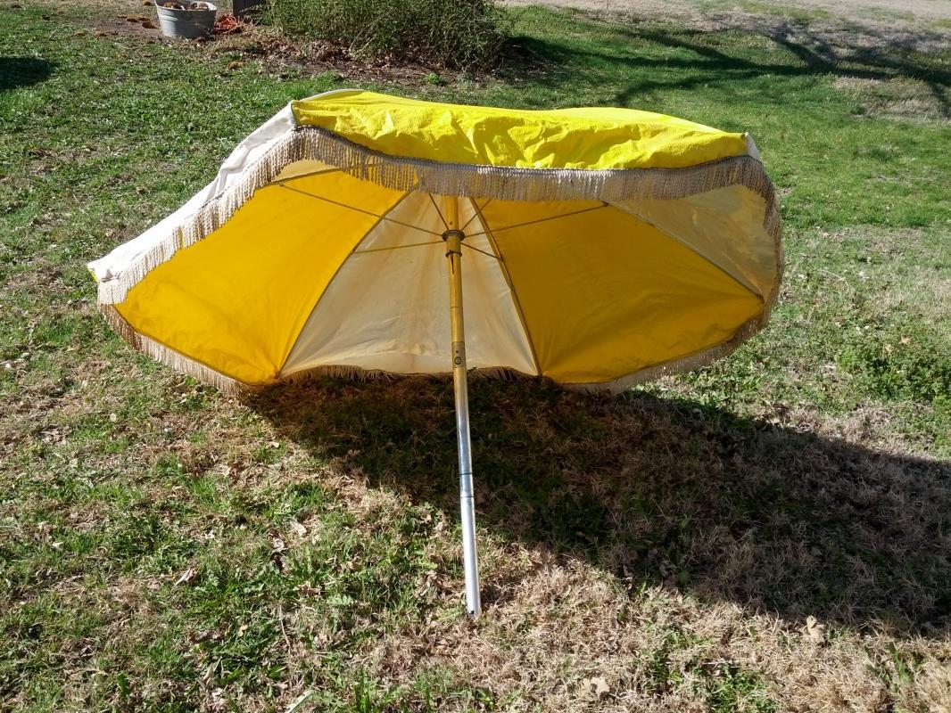PORCH UMBRELLA RETRO ERA BAR DECORATION SUN SHADE