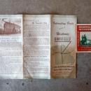 historic boonville missouri tourism tourist pamphlet historical region paper print 1950's era show me state travel brochure flyer