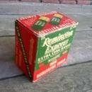 remington express extra long range shotgun shell box hunting sport collectible cardboard advertising