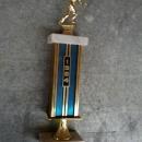COCA COLA JUNIOR LEAGUE BOWLING TROPHY 1984 AWARD DECORATION ACHIEVEMENT ORNAMENT