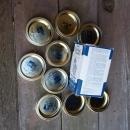 BALL KERR MASON FRUIT JAR LID 1975 ORIGINAL CARDBOARD BOX HOME CANNING SUPPLY UTENSIL