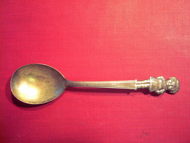 CAMPBELLS SOUP KID CARTOON CHARACTER TODDLER SPOON KITCHEN UTENSIL
