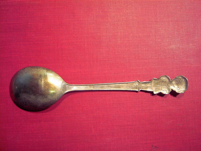 CAMPBELLS SOUP KID CARTOON CHARACTER TODDLER SPOON KITCHEN UTENSIL
