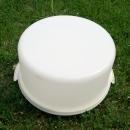 TUPPERWARE CAKE PIE CARRIER BOX TRAVEL STYLE COVERED PLATTER PLASTIC KITCHEN UTENSIL PARTY TOOL