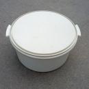 TUPPERWARE CAKE PIE CARRIER BOX TRAVEL STYLE COVERED PLATTER PLASTIC KITCHEN UTENSIL PARTY TOOL