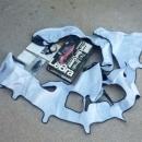 LEBRA FRONT END COVER BLACK VINYL CHEVY Z28 CAMARO CAR ACCESSORY WYNNS AUTOMOTIVE PRODUCT BOX 1980'S ERA AUTO PART