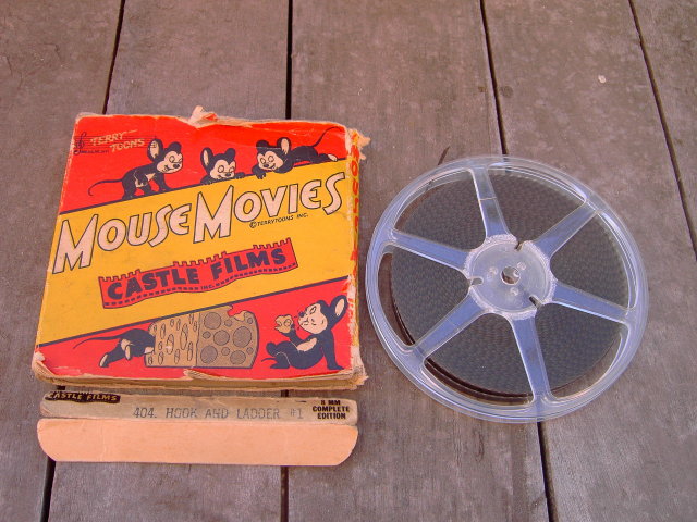 MOUSE MOVIES TERRYTOONS CASTLE FILMS 8 MM REEL ANIMATED CARTOON