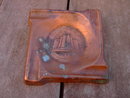 1933 CHICAGO WORLDS FAIR CHRYSLER MOTERS DODGE DE SOTO PLYMOUTH COPPER ASH TRAY