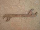 ROCK ISLAND RAILROAD TRAIN WRENCH TOOL BOX END TYPE