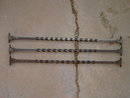 CAST IRON CANDY TWIST SPINDLE ROOM DIVIDER SUPPORT POLE