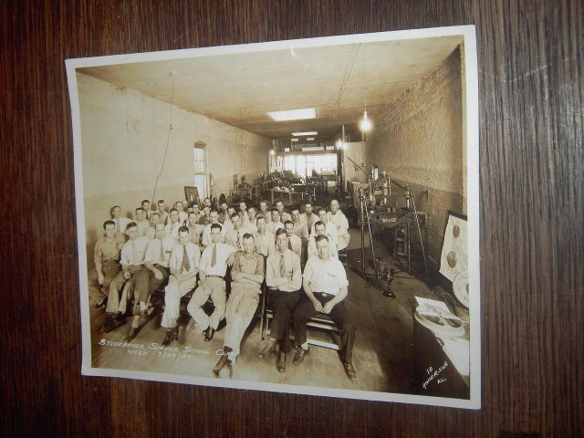STUDEBAKER FACTORY SERVICE SCHOOL CLASS PHOTO 1929
