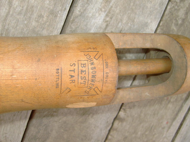 BOTTLE CAPPER JOHN SOMMERS NEWARK NEW JERSEY