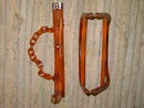LUCITE HANDBAG PURSE FRAME HANDLE
