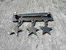 ARMY MOTHERS LAPEL PIN UNITED STATES MILITARY STERLING SILVER RED WHITE BLUE 1937