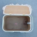 REDMON USA AMERICAN MADE PICNIC BASKET FOOD TOTE 1950'S LUNCH CARRIER BOX