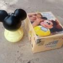 walt disney roly poly mickey mouse chime toy mattel original box