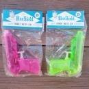 combat water gun plastic squirt pistol toy blue shield original package