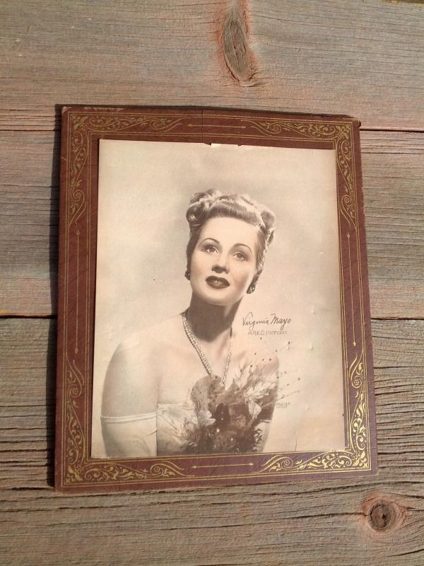 virginia mayo movie star actress print paper wall decoration