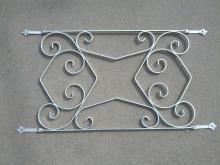 aluminum storm door decorative panel retro window cover decoration