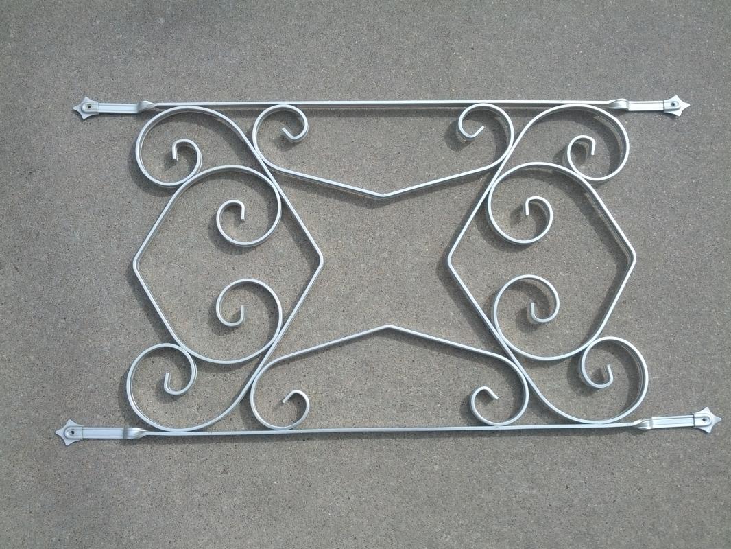 aluminum storm door decorative panel retro window cover decoration
