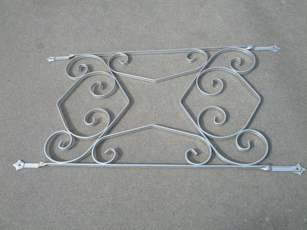 aluminum storm door decorative panel retro window cover decoration