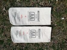 winchester olin american standard super shot lead pellet cotton bag sales sack shotgun shell reloading collectible
