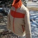 ski dude snow sport sking coat winter vest zip off style sleeves retro outdoor apparel