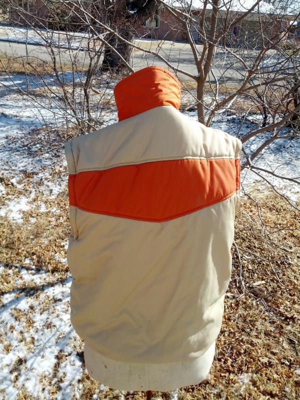 ski dude snow sport sking coat winter vest zip off style sleeves retro outdoor apparel