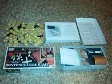 scrabble sentence cube crossword dominoes style family pastime activity selchow righter company bay shore new york usa