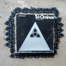 tri ominos triangle domino style game family pastime retro era party activity 1968 pressman new york collectible