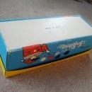 fun fashions colorful shoe box childrens apparel advertising clown balloon haiti