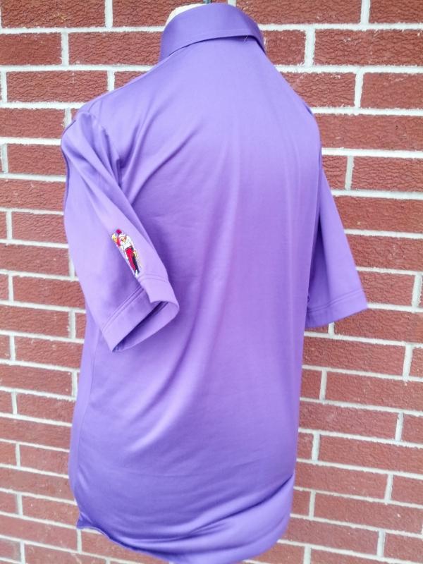 tehama shriner purple shirt short sleeve garment organization apparel boardwalk brand taiwan tag mark