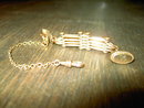WATCH FOB CHAIN LAPEL POCKET MONOGRAMED JEWELRY
