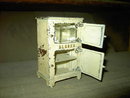 ALASKA ICE BOX CAST IRON REFRIGERATOR CHILDRENS TOY