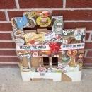 WORLD BEER BOX EXOTIC SELECTION BEVERAGE CARRIER ADVERTISING BOTTLE TOTE