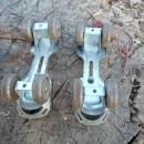 CHILDRENS TOY ROLLER SKATES MARVEL GLOBE UNION MILWAUKEE WISCONSIN ADVERTISING TOY WHEELS