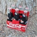 DENVER BRONCOS COKE COCA COLA NFL FOOTBALL BOTTLE EARLY YEARS COMMEMORATIVE CARDBOARD CARRIER