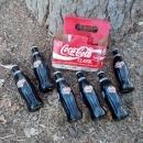 DENVER BRONCOS COKE COCA COLA NFL FOOTBALL BOTTLE EARLY YEARS COMMEMORATIVE CARDBOARD CARRIER