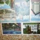 MEMPHIS NASHVILLE LEBANON CHATTANOOGA TENNESSEE POSTCARD TOURIST PICTURE CARD MAIL ARTICLE
