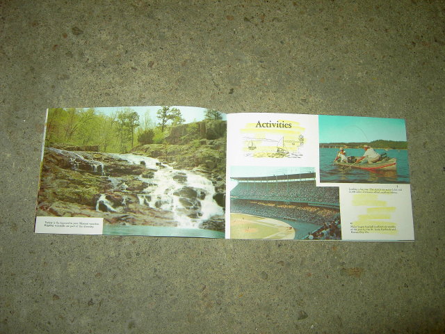 MISSOURI TRAVEL TOURISM BOOKLET PICTORIAL BROCHURE GUIDE