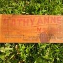 KATHY ANNE MELON CRATE BOARD YUMA ARIZONA VUKASOVICK ADVERTISING WALL DECORATION