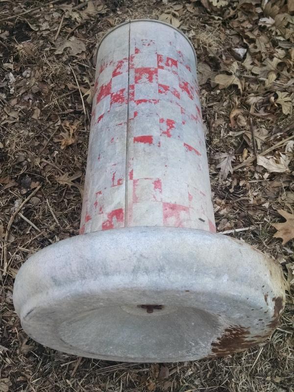 RALSTON PURINA CHICKEN BIRD FEEDER SEED TUBE GALVINIZED STEEL FEED TROUGH FARM POULTRY TOOL