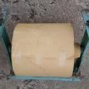 store wrapping roll paper dispenser check out counter package box wrap tool business display fixture american depression era packaging gadget