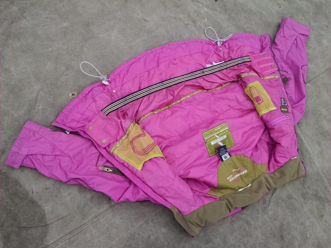 obermeyer alt 3 ski snowboard coat junior girl winter slope style jacket skiing snowboarding sport garment