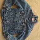 Levi Strauss Denim Jean Jacket Cotton Flannel Lined Light Weight Coat Size Medium Ladies Fashion Garment Apparel