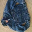 Levi Strauss Denim Jean Jacket Cotton Flannel Lined Light Weight Coat Size Medium Ladies Fashion Garment Apparel