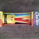 CHUCKLER HAPPY FACE PENHOLDER PENCIL PEN STAND RETRO BOBBLEHEAD NODDER DESK ACCESSORY ORIGINAL GILLETE CARDBOARD BOX 1970'S OFFICE DECORATION ORNAMENT