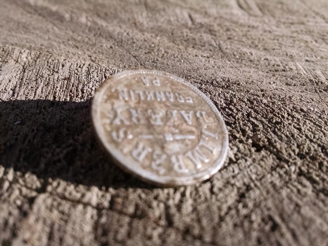 LIMBER'S BAKERY BREAD TOKEN FRANKLIN PENNSYLVANIA TRADE COIN
