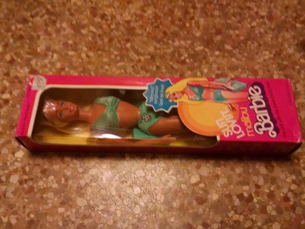 Mattel Sun Lovin' Malibu Barbie Doll Childs Collectible Toy 1978 Original Factory Box